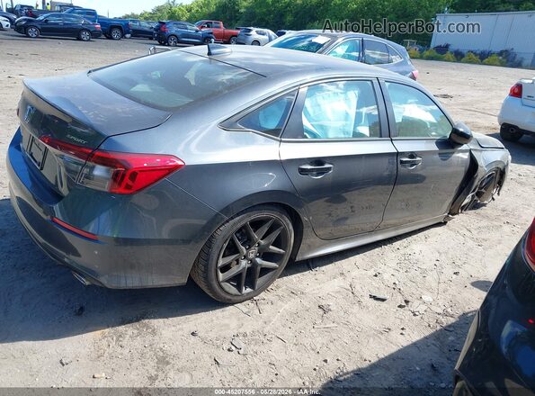 2HGFE2F55RH523857 2024 HONDA CIVIC Gray Задня права чверть