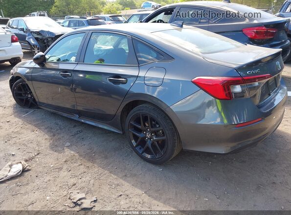 2HGFE2F55RH523857 2024 HONDA CIVIC Gray Задня ліва чверть