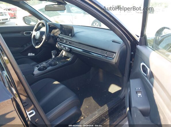 2HGFE2F55RH541761 2024 HONDA CIVIC Черный Вид салона спереди