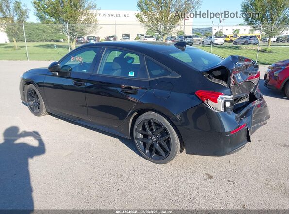 2HGFE2F55RH541761 2024 HONDA CIVIC Черный Задняя левая четверть