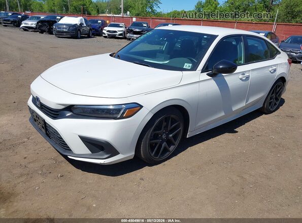 2HGFE2F55RH549343 2024 HONDA CIVIC White Przód lewy