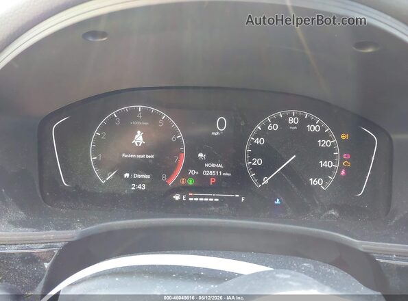 2HGFE2F55RH549343 2024 HONDA CIVIC White Widok tylnych siedzeń