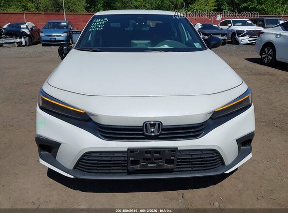 2HGFE2F55RH549343 2024 HONDA CIVIC White Widok zestawu wskaźników