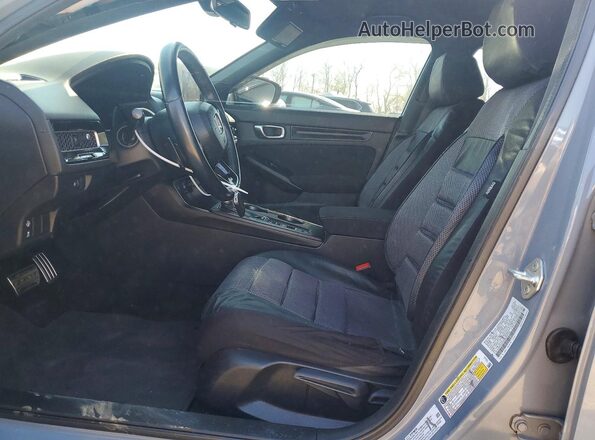 2HGFE2F55RH562545 2024 HONDA CIVIC Gray Սալոնի դիմացի տեսք