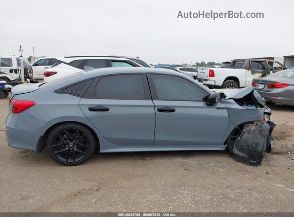 2HGFE2F55RH583931 2024 HONDA CIVIC Gray Widok wnętrza z tyłu