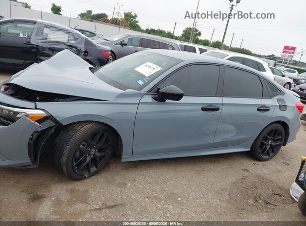 2HGFE2F55RH583931 2024 HONDA CIVIC Gray Widok wnętrza 360 stopni