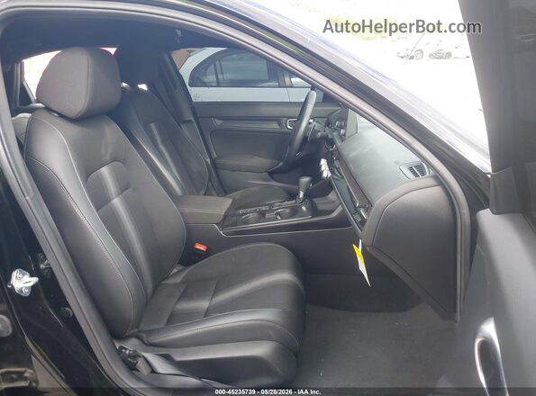 2HGFE2F55SH506451 2025 HONDA CIVIC Black Вид салону спереду