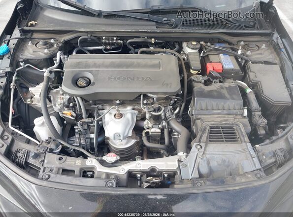 2HGFE2F55SH506451 2025 HONDA CIVIC Black Вид ззаду
