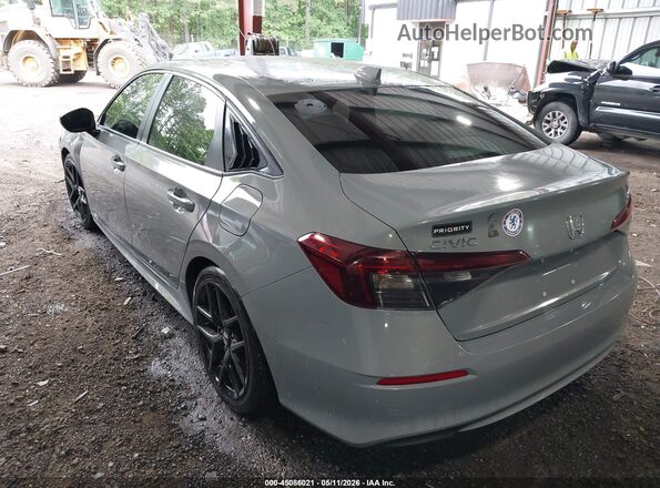 2HGFE2F55SH507194 2025 HONDA CIVIC Light Blue Задняя левая четверть