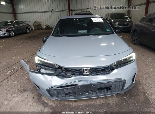 2HGFE2F55SH507194 2025 HONDA CIVIC Light Blue Вид щитка приборов