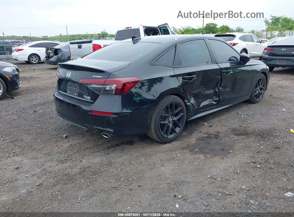 2HGFE2F55SH508135 2025 HONDA CIVIC Black Հետևի աջ