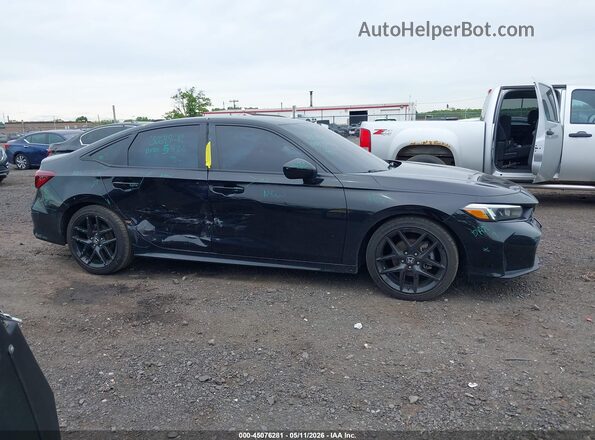 2HGFE2F55SH508135 2025 HONDA CIVIC Black Սալոնի հետևի տեսք
