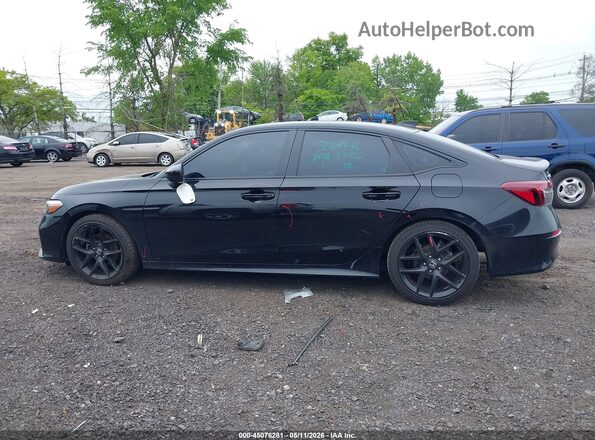 2HGFE2F55SH508135 2025 HONDA CIVIC Black Սալոնի 360 աստիճան տեսք
