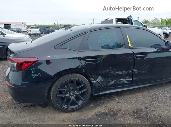 2HGFE2F55SH508135 2025 HONDA CIVIC Black Դիմացի տեսք