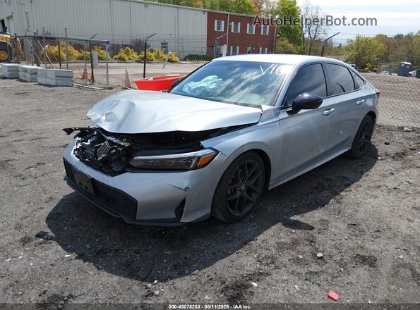2HGFE2F55SH511830 2025 HONDA CIVIC Silver Przód lewy