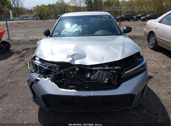 2HGFE2F55SH511830 2025 HONDA CIVIC Silver Widok z przodu