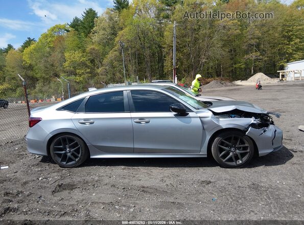 2HGFE2F55SH511830 2025 HONDA CIVIC Silver Widok wnętrza 360 stopni