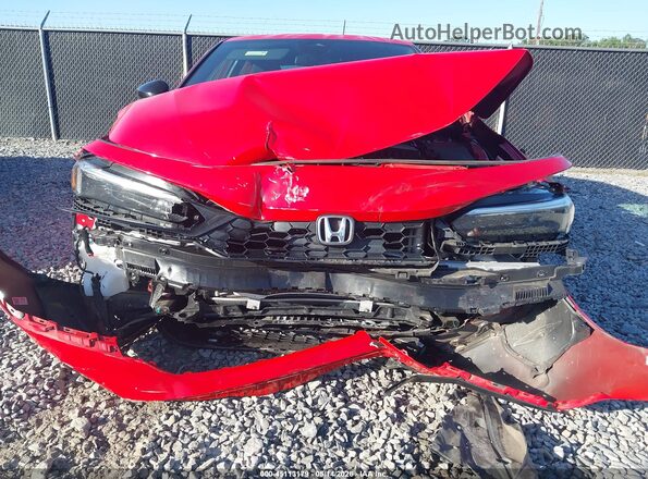 2HGFE2F55SH512573 2025 HONDA CIVIC Red Widok z przodu