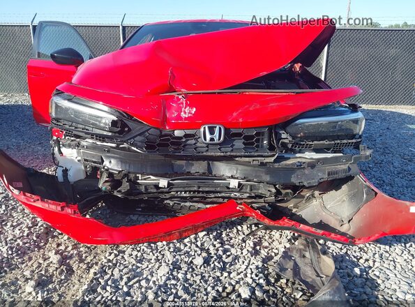 2HGFE2F55SH512573 2025 HONDA CIVIC Red Widok zestawu wskaźników