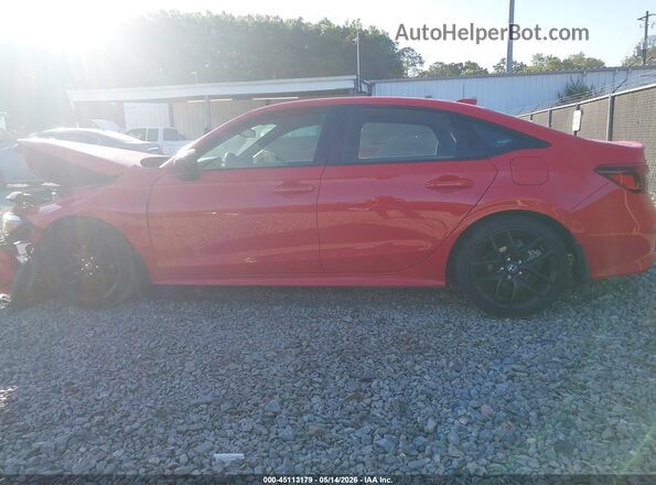 2HGFE2F55SH512573 2025 HONDA CIVIC Red Widok wnętrza 360 stopni