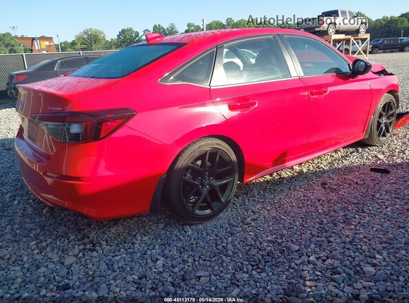 2HGFE2F55SH512573 2025 HONDA CIVIC Red Tył prawy