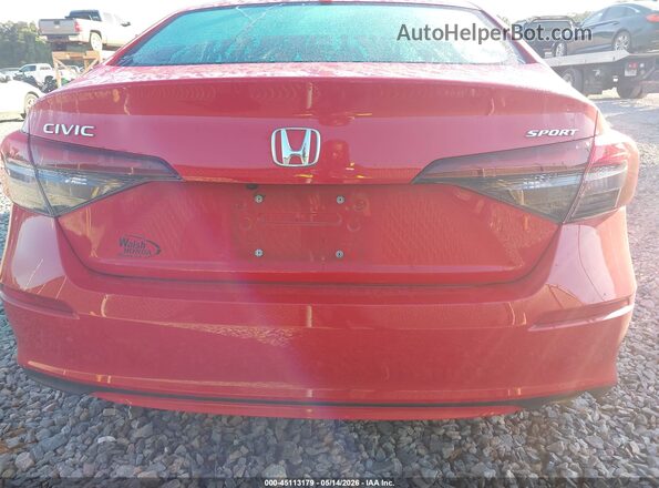 2HGFE2F55SH512573 2025 HONDA CIVIC Red 