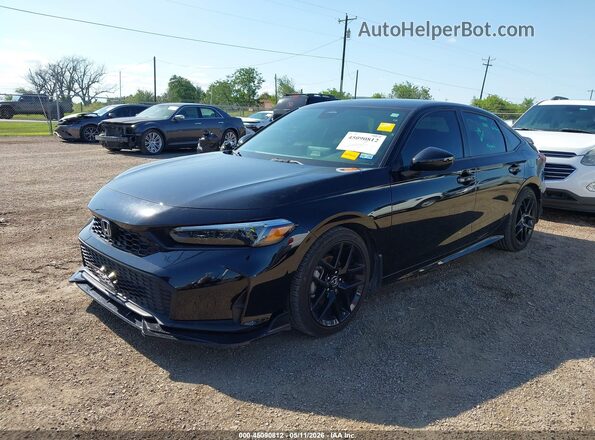 2HGFE2F55SH536789 2025 HONDA CIVIC Black Front left