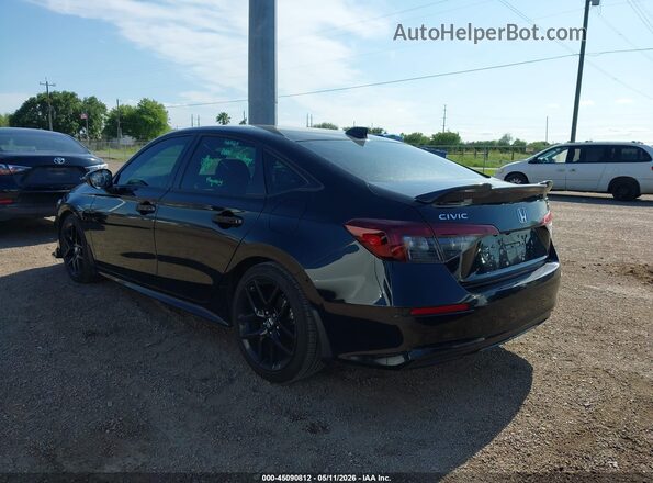 2HGFE2F55SH536789 2025 HONDA CIVIC Black Rear left