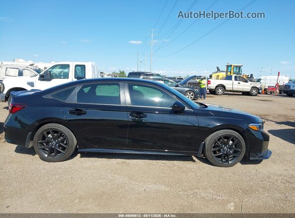 2HGFE2F55SH536789 2025 HONDA CIVIC Black Rear interior view