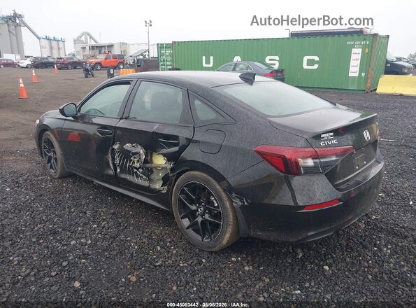 2HGFE2F55SH558081 2025 HONDA CIVIC Черный Вид спереди