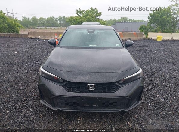 2HGFE2F55SH558081 2025 HONDA CIVIC Черный Вид щитка приборов