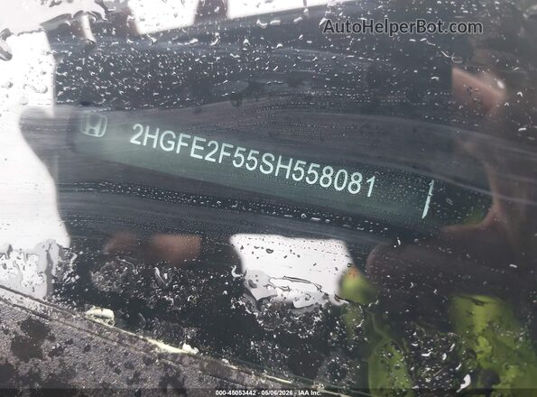 2HGFE2F55SH558081 2025 HONDA CIVIC Черный 