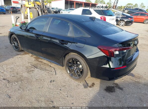 2HGFE2F55TH525096 2026 HONDA CIVIC Black Tył lewy