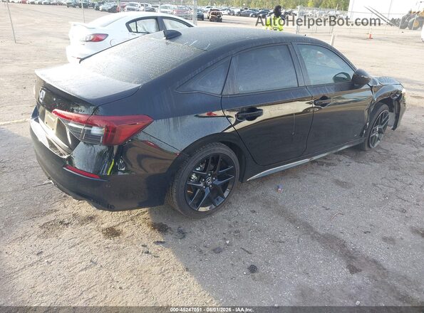 2HGFE2F55TH525096 2026 HONDA CIVIC Black Tył prawy