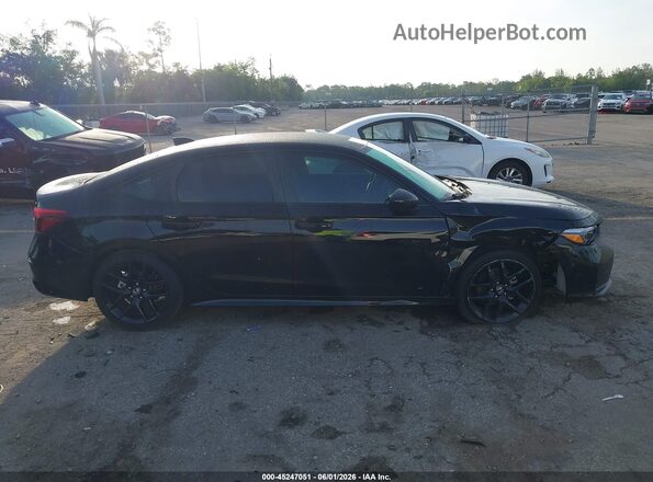 2HGFE2F55TH525096 2026 HONDA CIVIC Black Widok wnętrza z tyłu