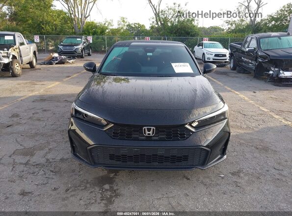 2HGFE2F55TH525096 2026 HONDA CIVIC Black Widok zestawu wskaźników