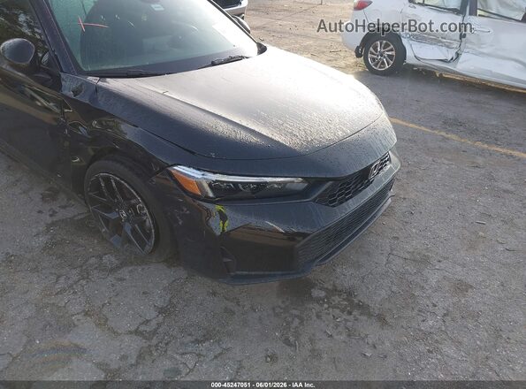 2HGFE2F55TH525096 2026 HONDA CIVIC Black Widok z przodu