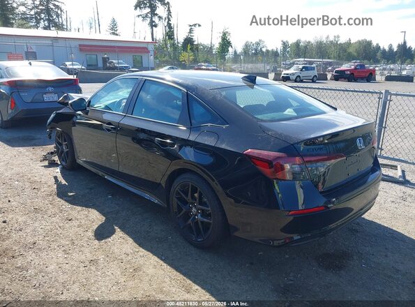 2HGFE2F55TH526992 2026 HONDA CIVIC Black Rear left