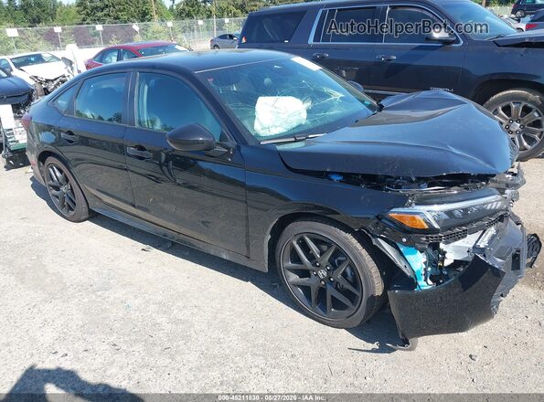2HGFE2F55TH526992 2026 HONDA CIVIC Black Rear interior view