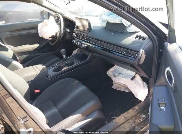 2HGFE2F55TH526992 2026 HONDA CIVIC Black Front interior view