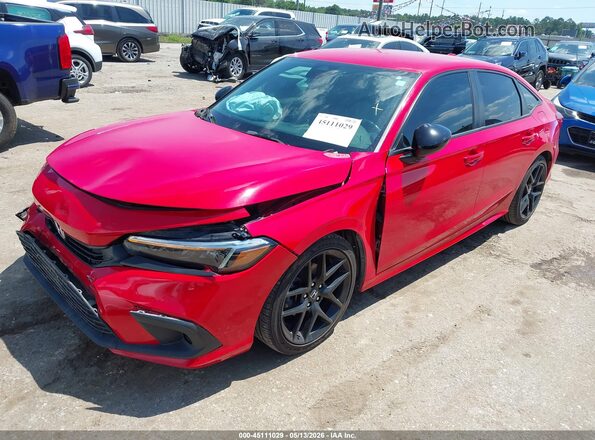 2HGFE2F56NH531668 2022 HONDA CIVIC Red 