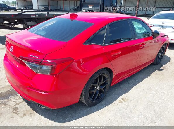 2HGFE2F56NH531668 2022 HONDA CIVIC Red 
