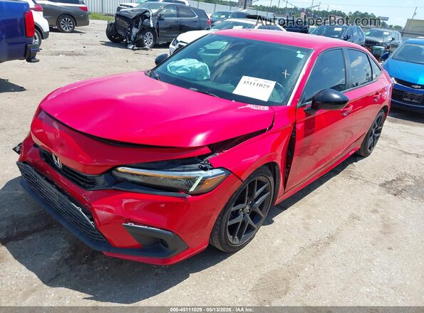 2HGFE2F56NH531668 2022 HONDA CIVIC Red 