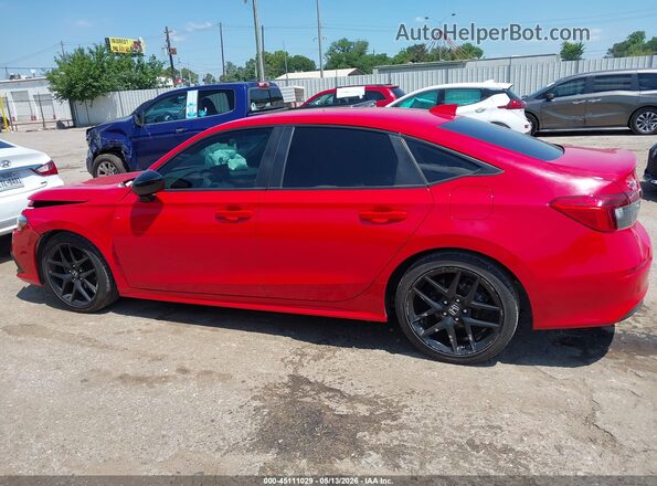 2HGFE2F56NH531668 2022 HONDA CIVIC Red 