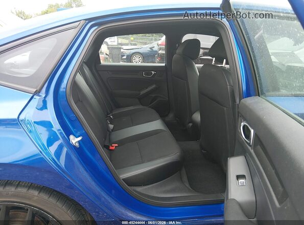 2HGFE2F56NH548745 2022 HONDA CIVIC Синий Вид наклейки с VIN-кодом