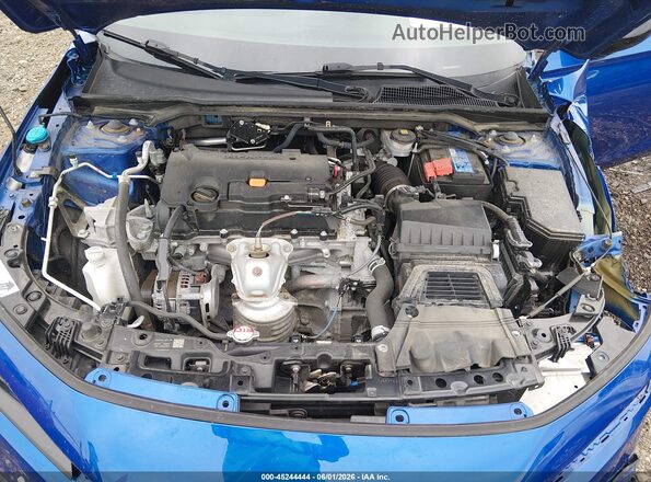 2HGFE2F56NH548745 2022 HONDA CIVIC Синий Вид сзади