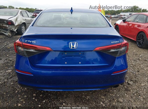 2HGFE2F56NH548745 2022 HONDA CIVIC Синий 