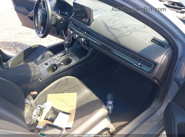 2HGFE2F56NH556098 2022 HONDA CIVIC Gray Vista interior delantera