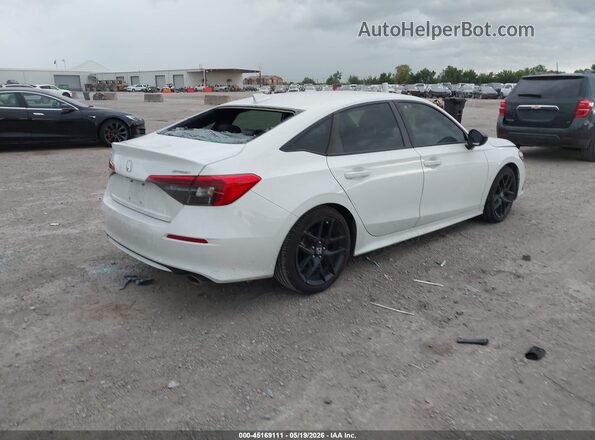 2HGFE2F56NH569062 2022 HONDA CIVIC White Trasero derecho