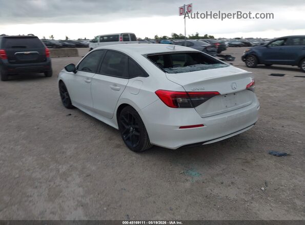 2HGFE2F56NH569062 2022 HONDA CIVIC White Trasero izquierdo